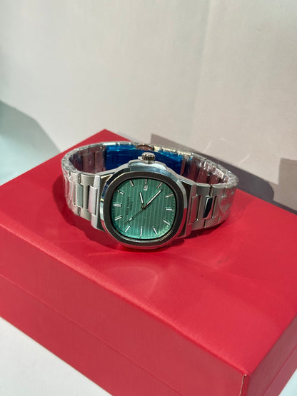 Patek Philippe | Silver Chain | Date Edition | Moonphase | Tiffany Dial