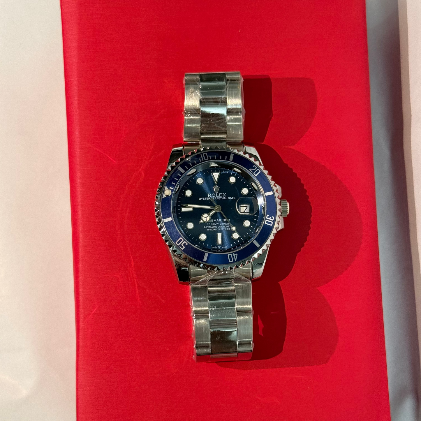 Rolex Submariner Edition – Royal Blue Luxury Rotatory Bezel With Datejust