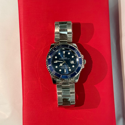 Rolex Submariner Edition – Royal Blue Luxury Rotatory Bezel With Datejust