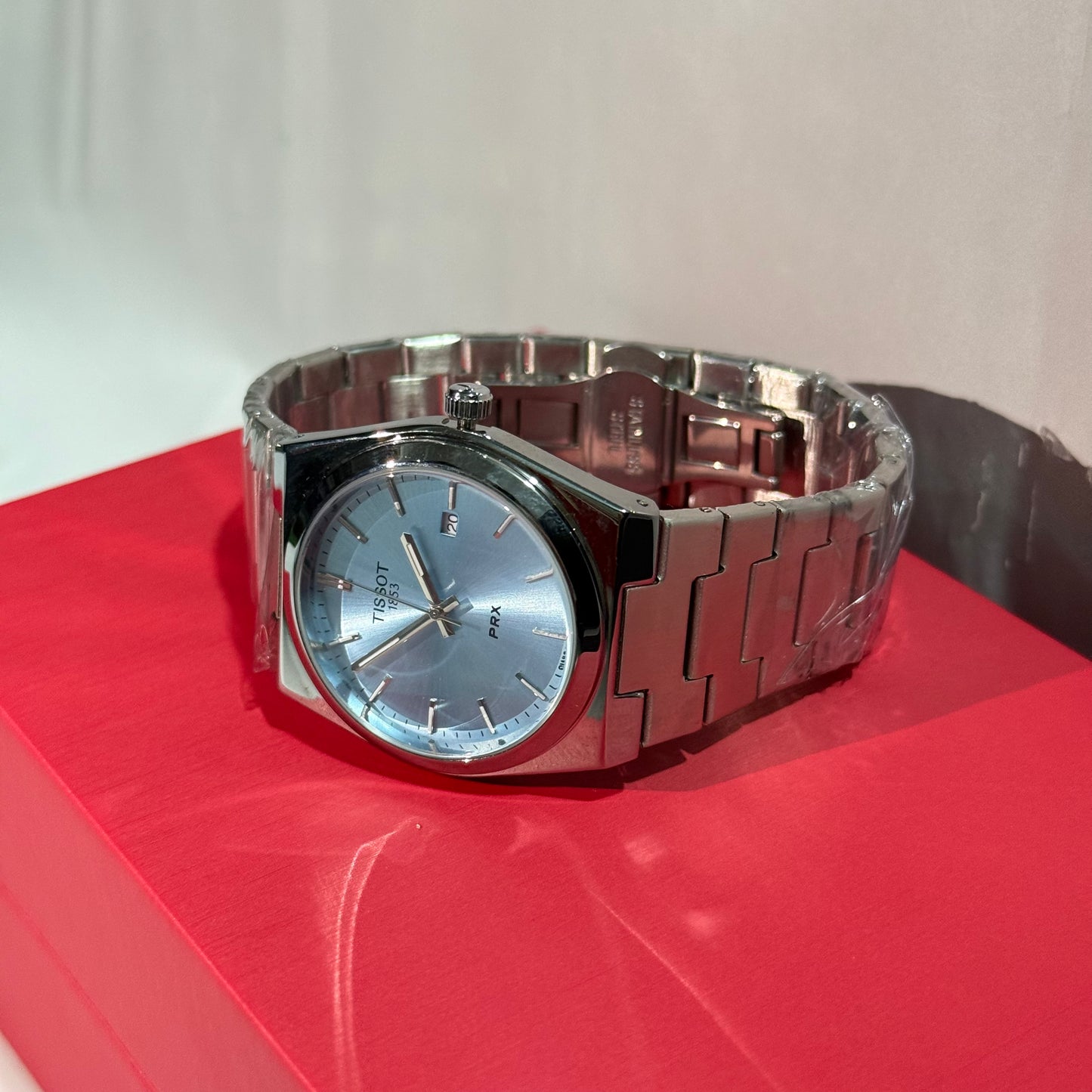 Tissot PRX 1853 Sky Blue Premium Dial