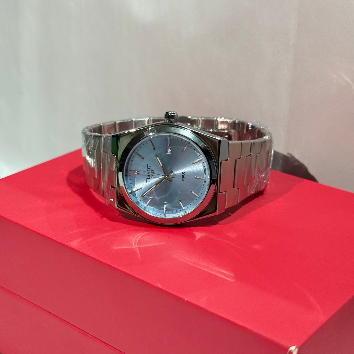 Tissot PRX 1853 Sky Blue Premium Dial