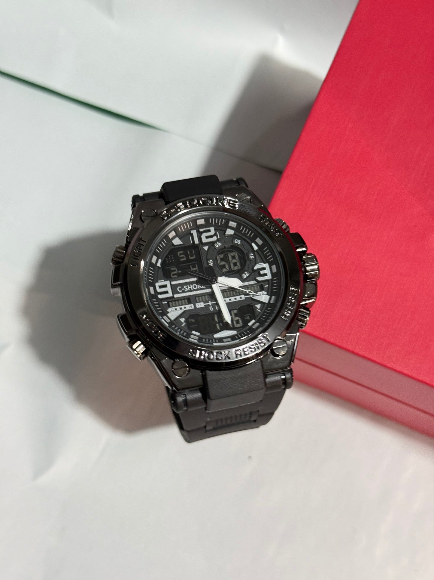 Casio G-Shock BLACK Style Military Sports Watch GSTW-300 Model