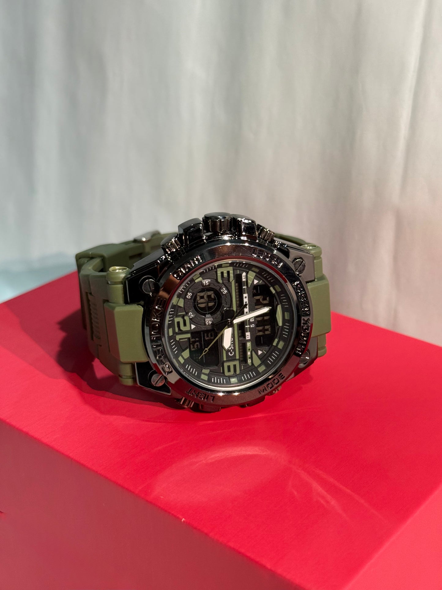 Casio G-Shock BLACK Style Military Sports Watch GSTW-300 Model