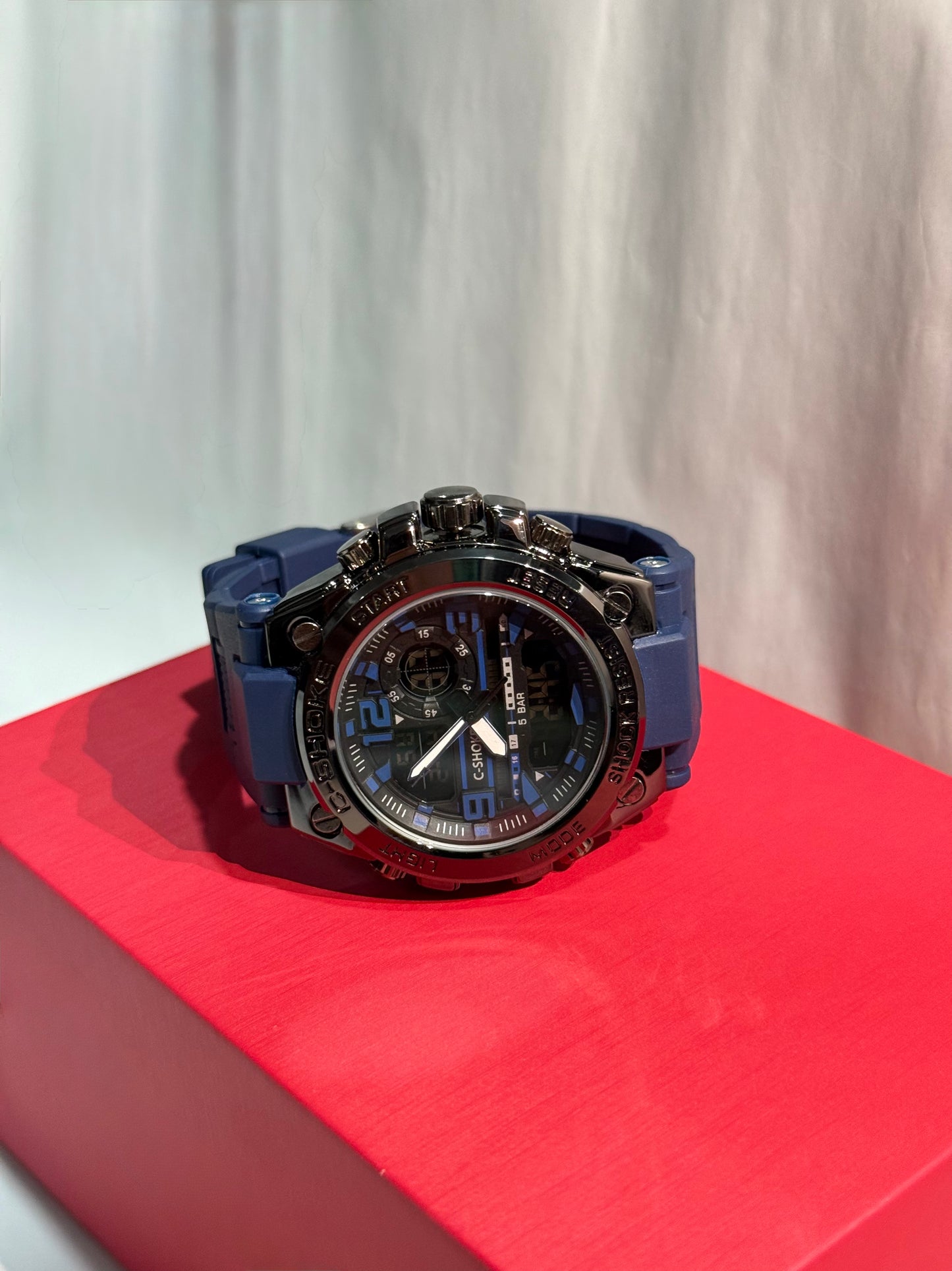 Casio G-Shock BLACK Style Military Sports Watch GSTW-300 Model