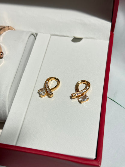 Girls Watch Luxury Gift Set – 3 Pieces Golden 3